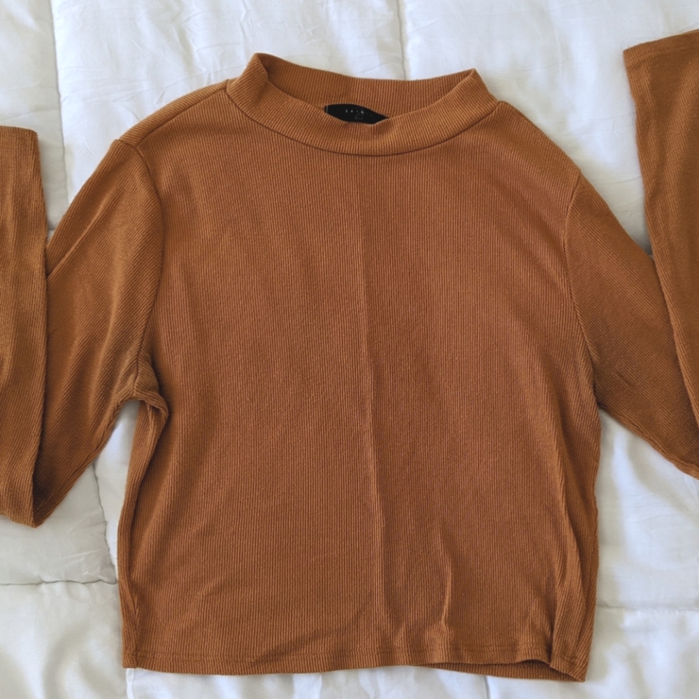 Saints 21 Orange Crop Top